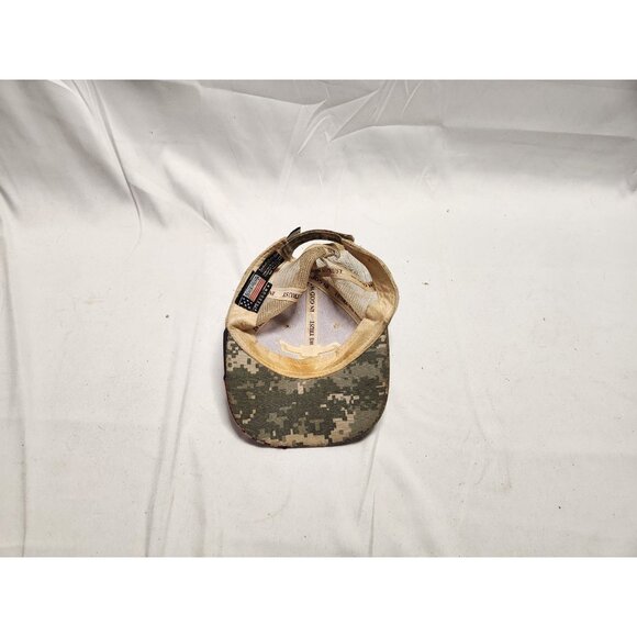 Chevrolet Camouflage Mesh Trucker Hat With American Flag - Picture 7 of 7